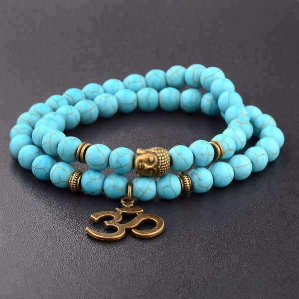 Buddha bracelet "Om" symbol Buddhism BW1901