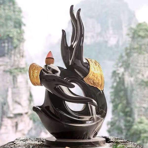 Buddha Incense Burner Mudra of Buddhism BW1901