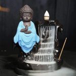 Buddha incense holder Amitabha waterfall BW1901