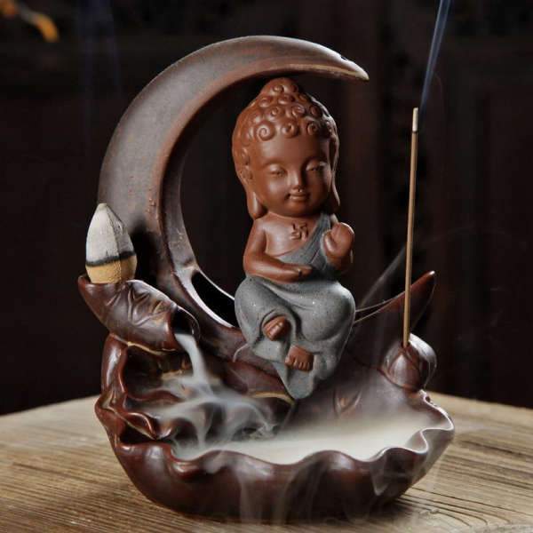 Carry Incense Buddha Caricature Buddha of Protection BW1901