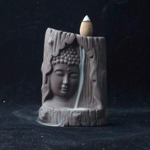 Buddha Incense Burner Engraved Buddha face BW1901