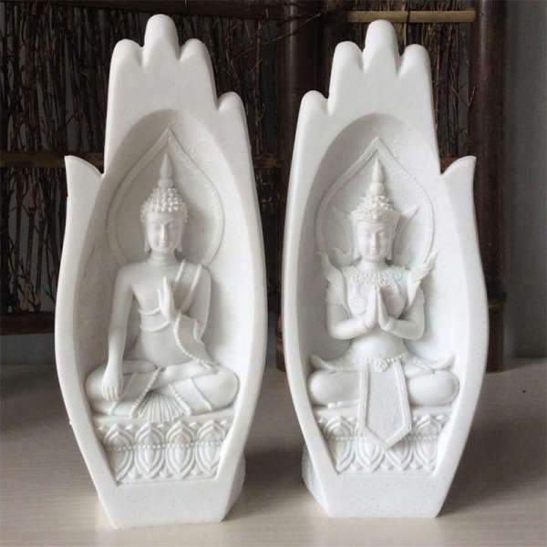 Buddha statue resin Buddha hands carved BW1901