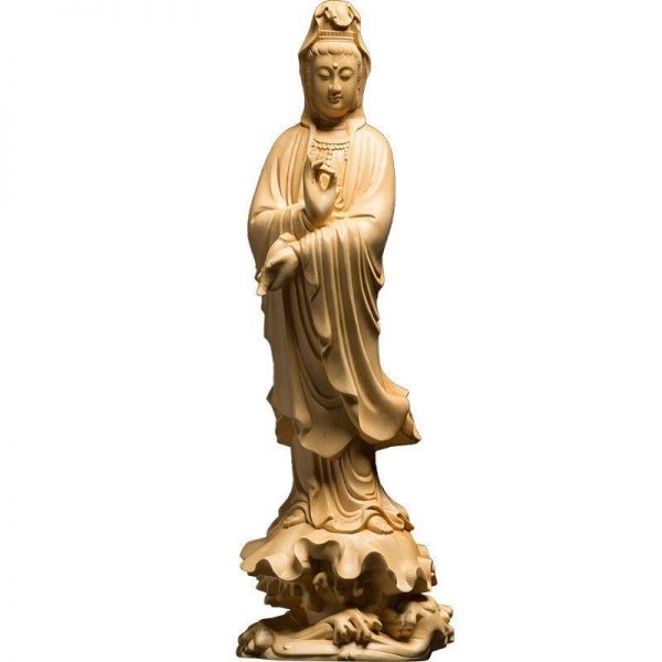 Buddha Statue  Wood BW1901