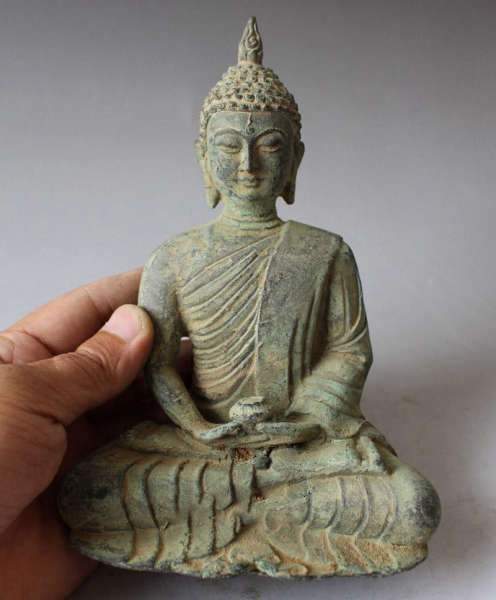 Statue Buddha meditation Shakyamuni sitting BW1901