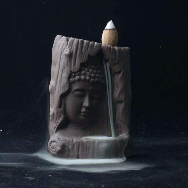 Buddha Incense Burner Engraved Buddha face BW1901