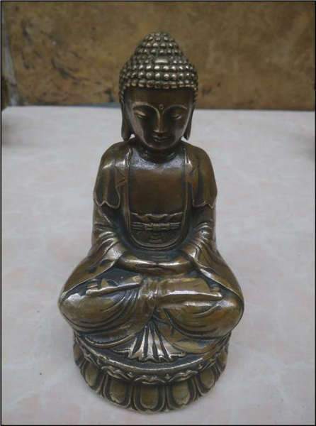 Shakyamuni Buddha statue Lotus position BW1901