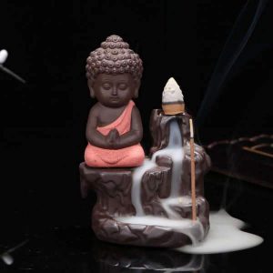 Buddha Incense Burner Buddhist Monk BW1901