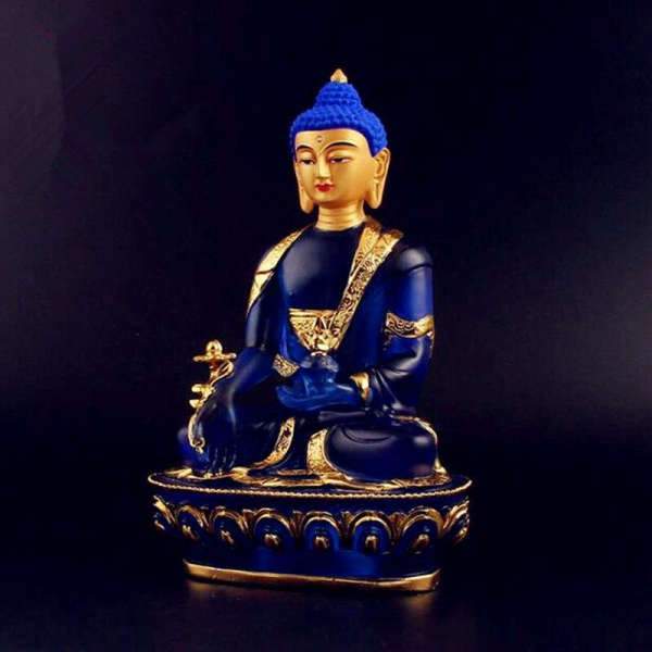 Buddha statue Blue medicine BW1901
