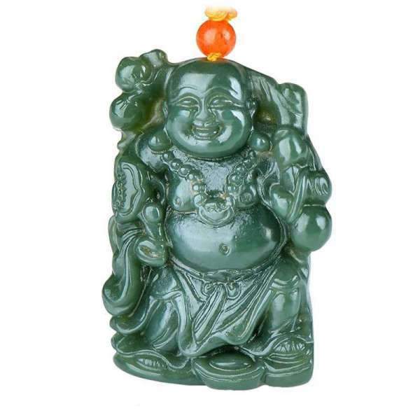Buddha Pendant Laughing Buddha Jade Stone BW1901