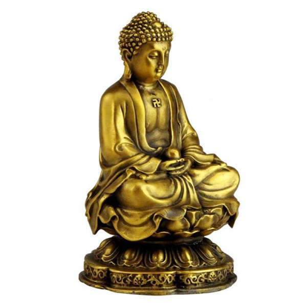 Buddha Statue Meditation Gold BW1901