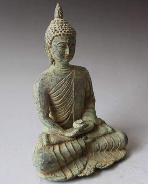 Statue Buddha meditation Shakyamuni sitting BW1901
