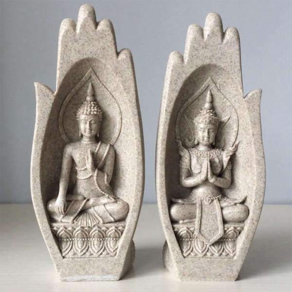 Buddha statue resin Buddha hands carved BW1901