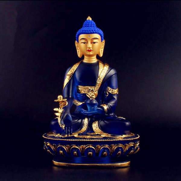 Buddha statue Blue medicine BW1901