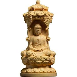 Buddha statue Amitabha Guanyin Avalokitesvara BW1901