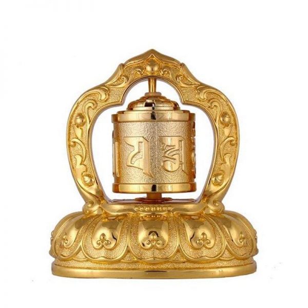 Buddhist prayer wheel with automatic rotation BW1901