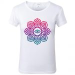 Buddha T-shirt Pink Mandala woman BW1901