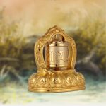 Buddhist prayer wheel with automatic rotation BW1901