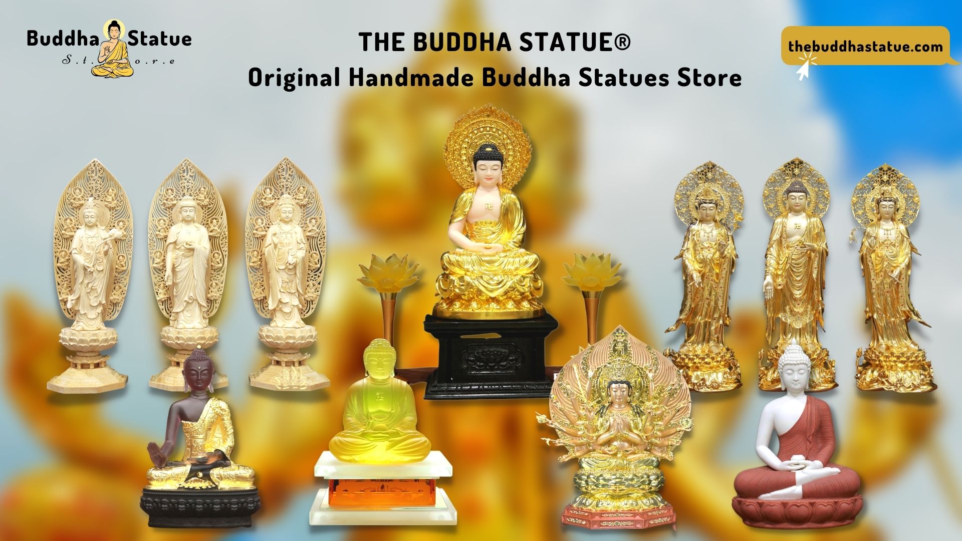 The Buddha Statue Store Web Banner - The Buddha Statue ®