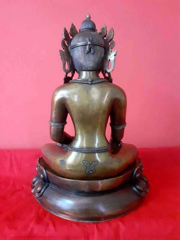 Matu Buddha Copper statue Handmade in Nepal ( Patan Kathmandu) Budda statue. Cooper Buddha statue. Homedecor Buddha statue. Buddha statue.