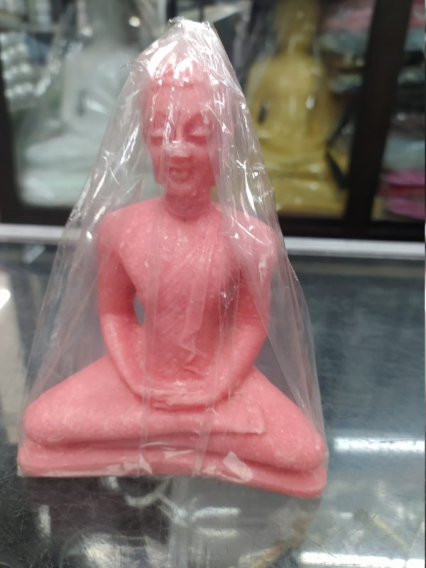 Sri lanka Lord Buddha Statue Made in marble stone (kirigaruda). rose, yellow & white colour stones statues  are available
