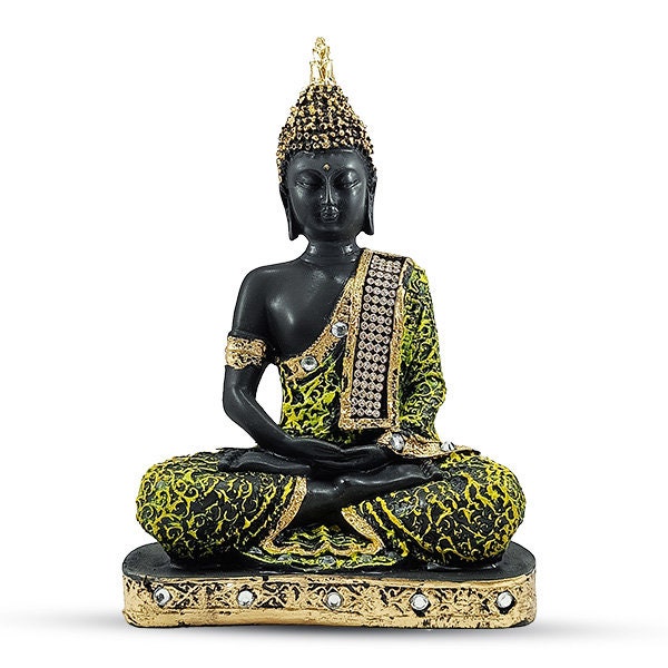 Handmade Buddha Statue in meditation buddha position,  home decorative, antique statue. Home Decor Spiritual Gift Meditation Room