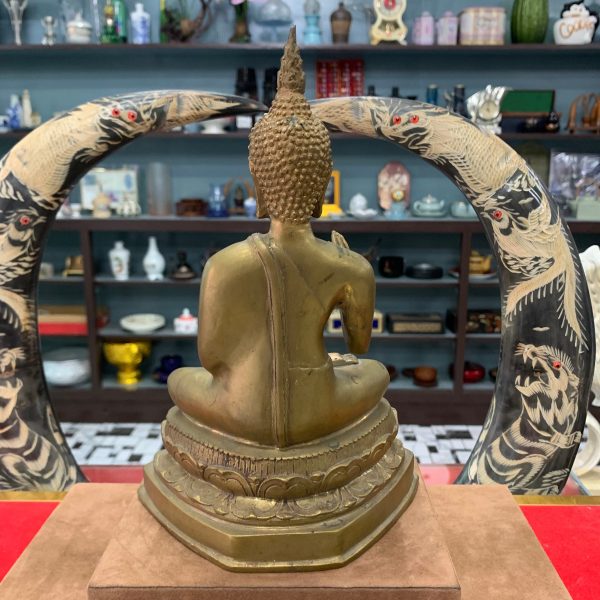 brass Buddha Statue Thailand