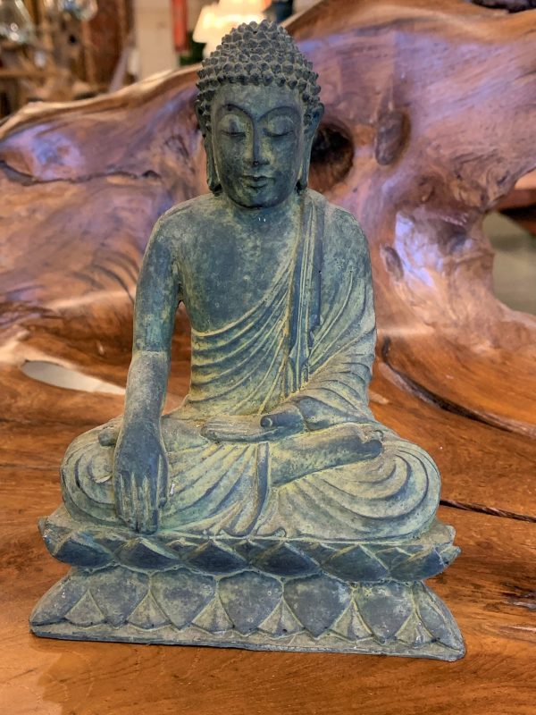 Lotus Buddha Statue | Traditional Buddha Figurine for Yogi Gift | Spiritual Buddha Home Decor
