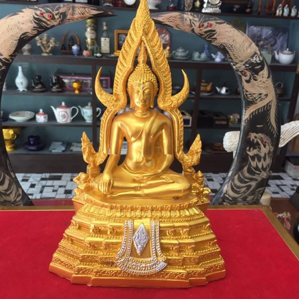 19th Century Thai Gilt Pa Buddha Chinraj  Thailand