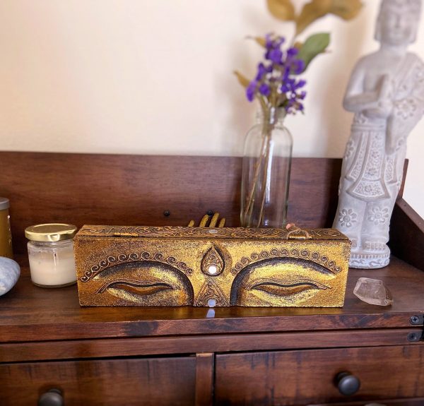 Buddha Box - Sacred Wood Buddha Box