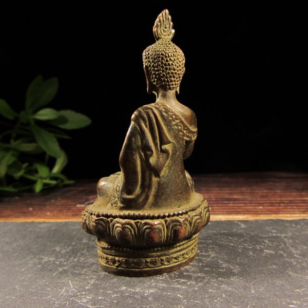 Tibetan Nepal antique vintage bronze Buddha Buddhism bodhisattva figures brozen collection status Ornament bless Temple meditation