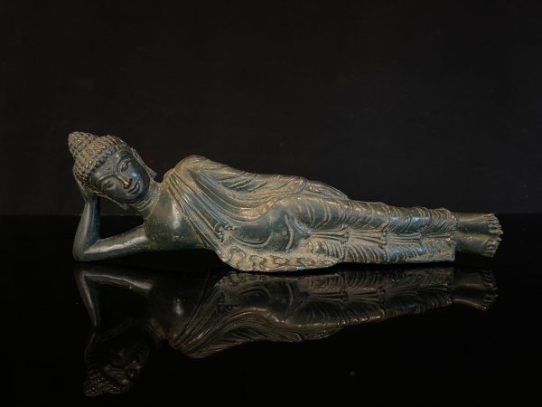 Sleeping Buddha Bronze Statue, Reclining Buddha Sculpture, Buddhist Gift Statue, Lord Buddha Figurine, Home Decoration, Meditation , Gifts