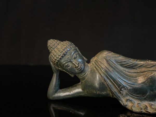 Sleeping Buddha Bronze Statue, Reclining Buddha Sculpture, Buddhist Gift Statue, Lord Buddha Figurine, Home Decoration, Meditation , Gifts