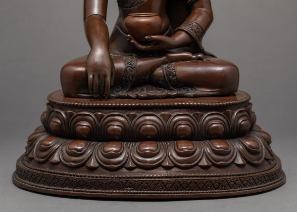 Shakyamuni Buddha Statue | 24k Gold Plated | Handmade Arts