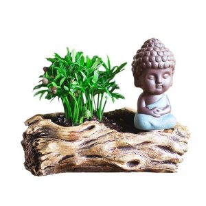 Buddha flower pot  Tree trunk BW1901