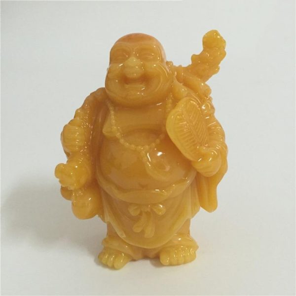 Buddha statue  Yellow Jade BW1901