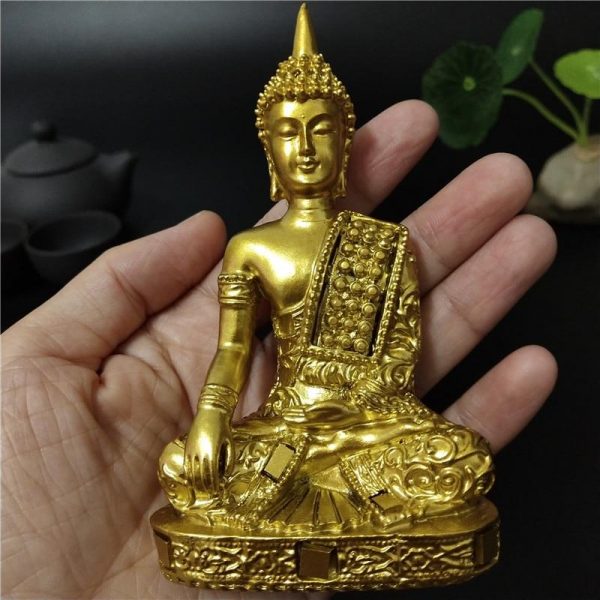 Buddha Statue  Tiny Gold BW1901