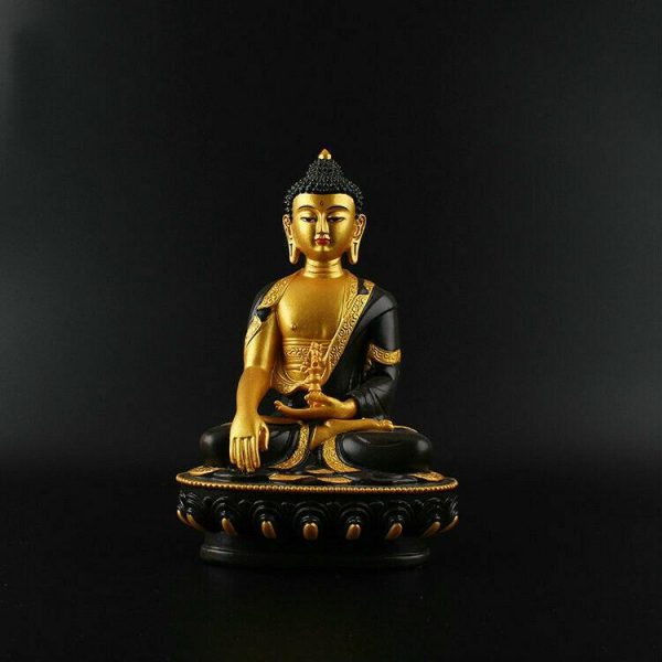 Buddha Statue  Golden Resin BW1901