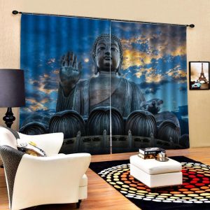 Buddha curtain  veiling BW1901