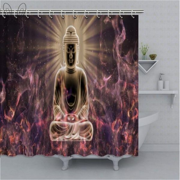 Buddha Shower Curtain  force BW1901