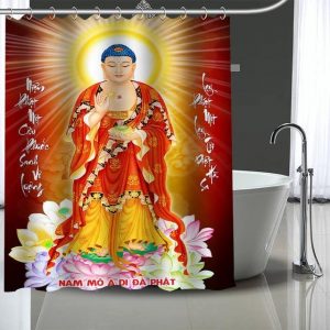 Buddha Shower Curtain  bird BW1901
