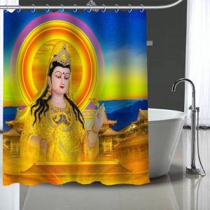 Buddha Shower Curtain  kingdom BW1901