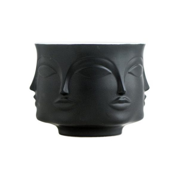 Buddha flower pot  Face BW1901