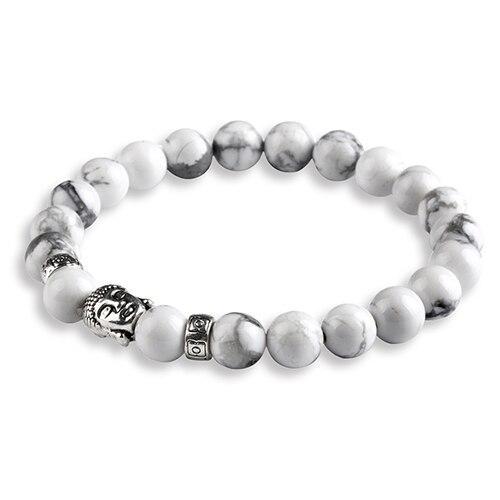 Buddha bracelet  white BW1901