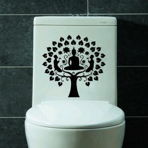 Sticker Buddha  Toilet BW1901